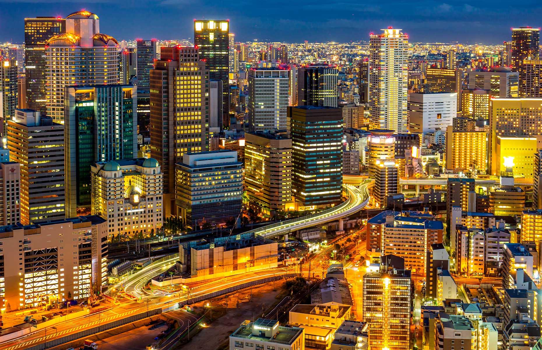Osaka, Japan, projected 2050 population: 16.8 million